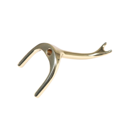 Brass Swan Rest Head