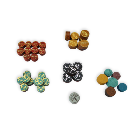 Snooker & Billiard Leather Cue Tips