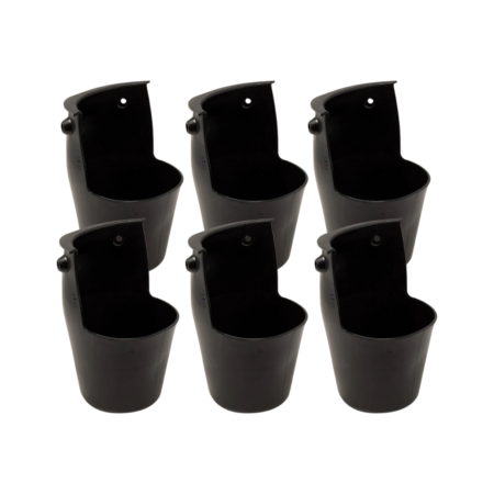 6pcs Luxury Table Billiard Rubber Pocket Set