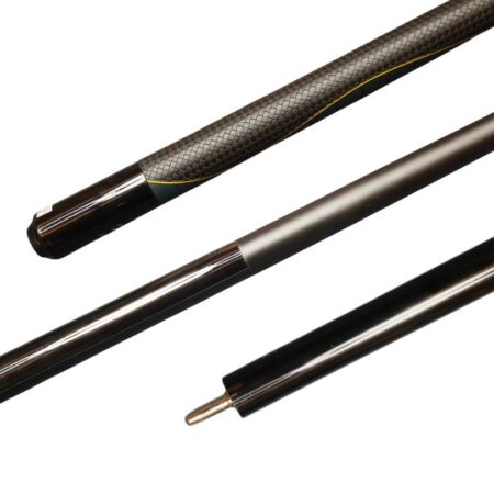 1/2pc Carbon Billiard Pool Cue/Black