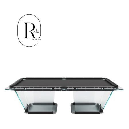 Glass pool table