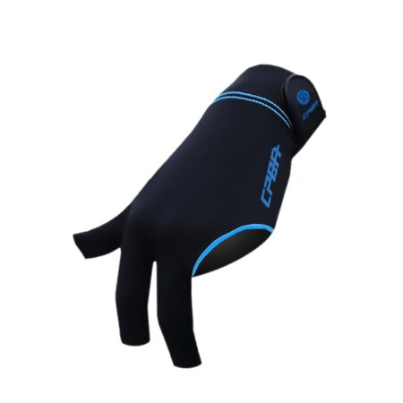 CPBA Pool Billiard Velcro Left Hand Gloves/Black