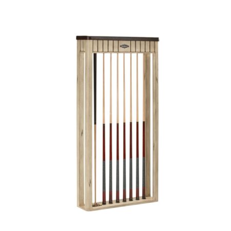 Henderson Wall Cue Rack/Walnut & Aged Linen